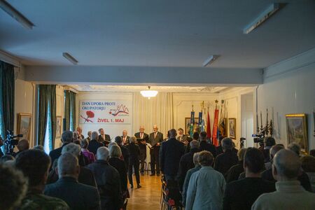 Proslava ob Dnevu upora proti okupatorju in 1. maju