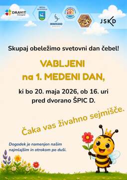 Vabilo na 1. medeni dan