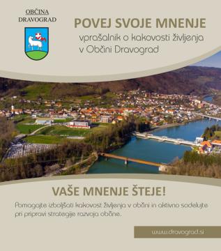 Anketa - vprašalnik o kakovosti življenja v Občini Dravograd 