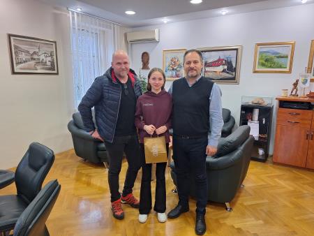 Županov sprejem Aleksandre Gnamuš Šlebnik 1