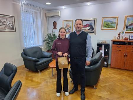 Županov sprejem Aleksandre Gnamuš Šlebnik 2