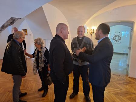 Županov ponovoletni sprejem Častnih občanov in občank Občine Dravograd, upokojencev Občinske uprave Občine Dravograd in duhovnikov 1