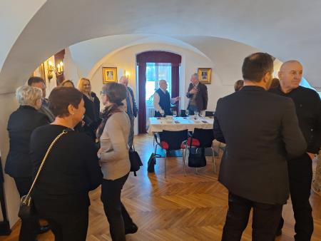 Županov ponovoletni sprejem Častnih občanov in občank Občine Dravograd, upokojencev Občinske uprave Občine Dravograd in duhovnikov 2