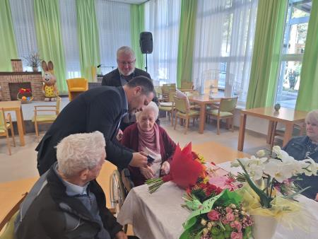 Župan in gospa Krpač