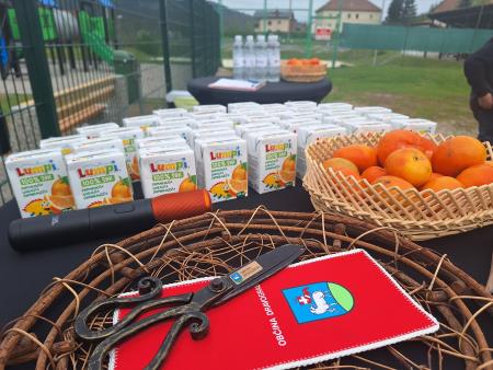 Otvoritev otroškega igrišča v Traberku