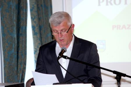 Slavnostni govornik Željko Kljajić, podpredsednik ZDUS in občinski svetnik