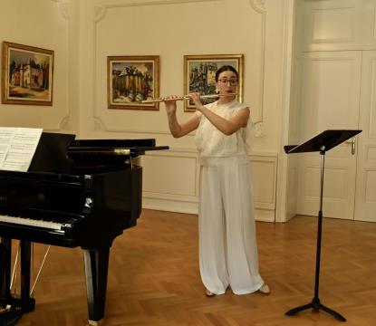 Koncert mlade flavtistke Tinkare Lednik