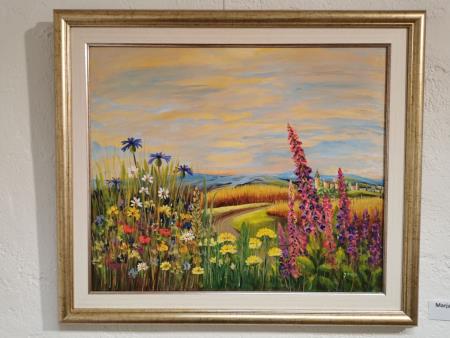 Likovna dela v TIC Dravogradu