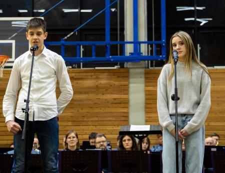 Učenci OŠ Šentjanž