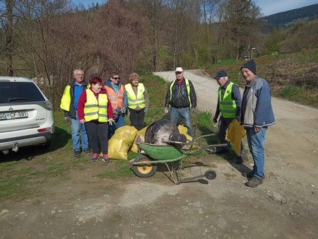 Udeleženci čistilne akcije