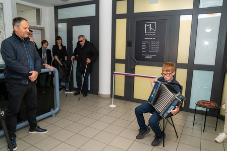 Nastop Nika Rudolfa na harmoniki 