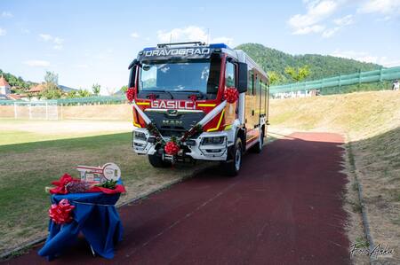 Novo Gasilsko vozilo s cisterno GVC-1