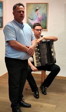 Podžupan Robert Plimon in Benjamin Merzdovnik