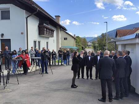 Nastop moškega pevskega zbora Goršek Štefan – Čaki