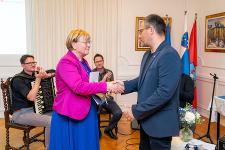 Naj prostovoljka v občini Dravograd za leto 2024, mag. Ivanka Mori