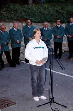 Učenke OŠ Neznanih talcev Dravograd