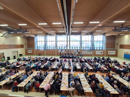 Udeleženci sprejema