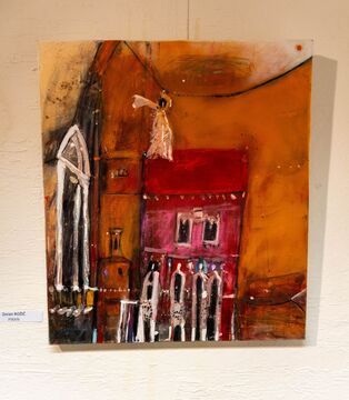 Eno izmed razstavljenih del