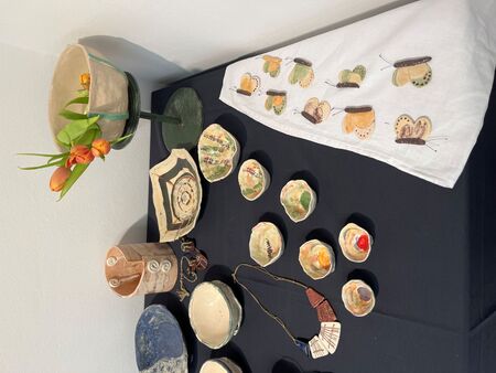 Razstavljena dela Majde Kalič